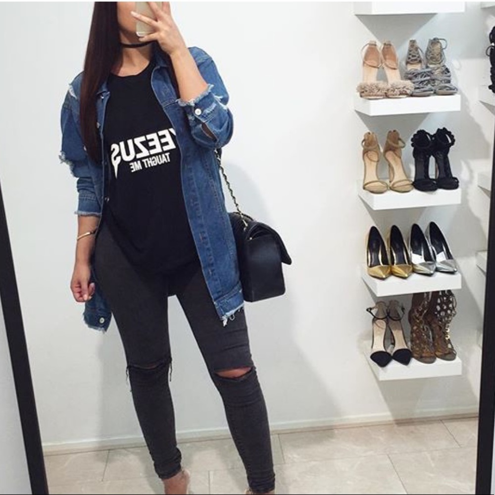 Chic Oversized Denim Jacket