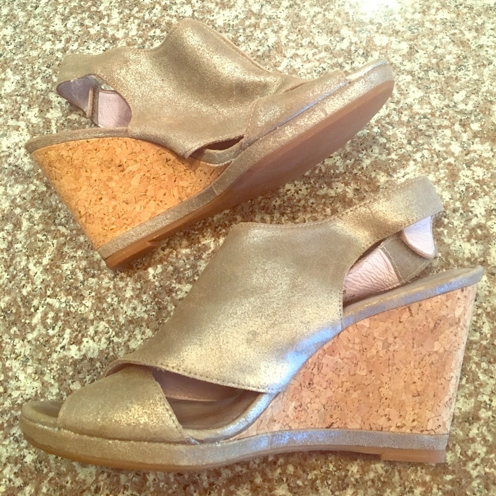 Johnston & Murphy Pewter Wedges