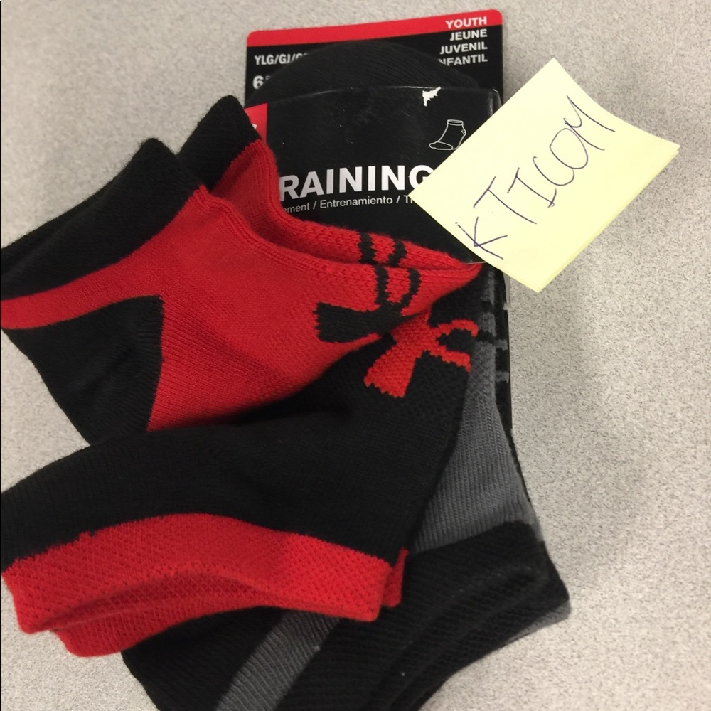 New 6 Pairs no Show youth boys socks shoe size 1-4