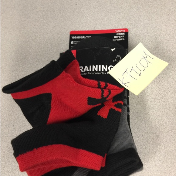 New 6 Pairs no Show youth boys socks shoe size 1-4 - Picture 7 of 7