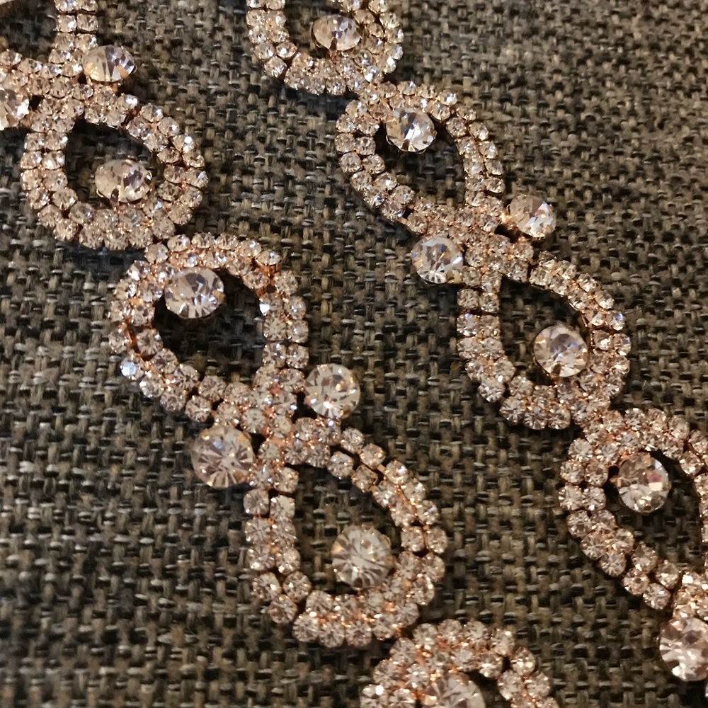 Crystal wedding accessories