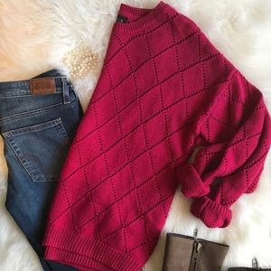 Magenta Everly Sweater