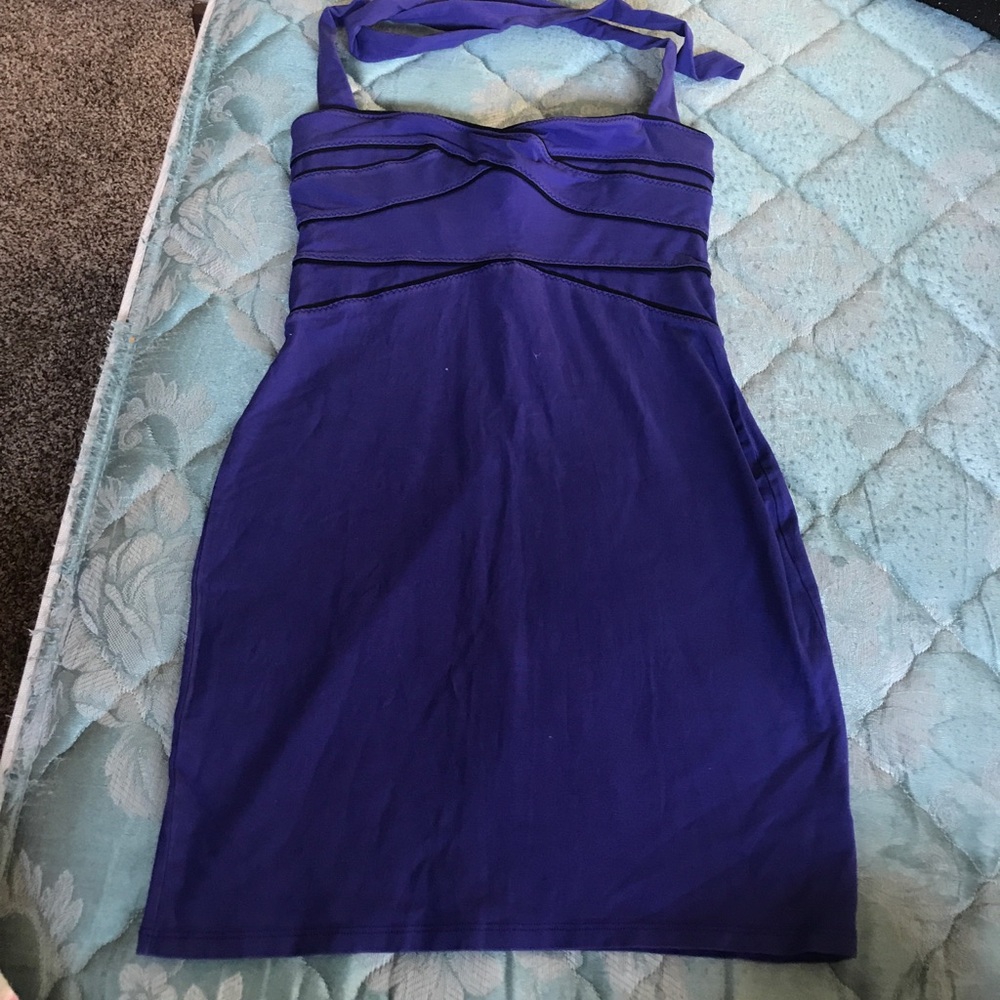 Victoria’s Secret purple dress!