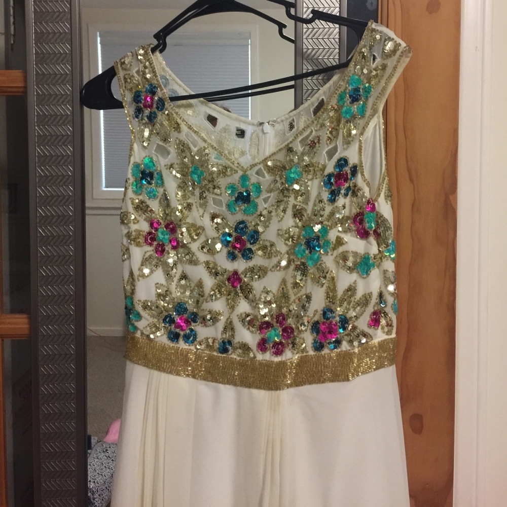 Virgos lounge Christmas sequin dress US 10 UK 14