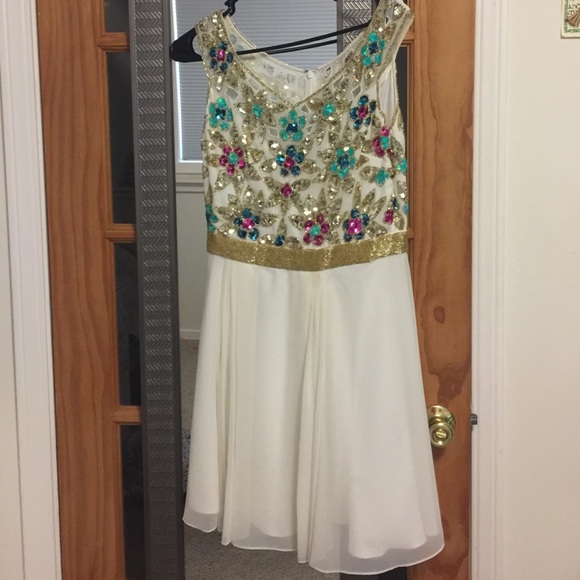 Virgos lounge Christmas sequin dress US 10 UK 14 - Picture 2 of 5