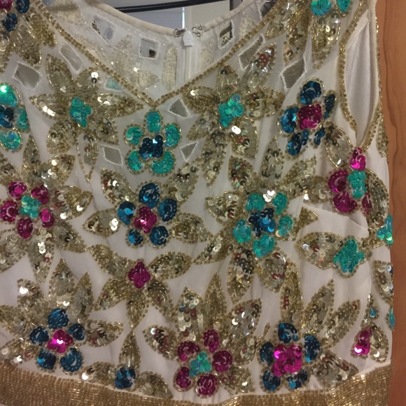 Virgos lounge Christmas sequin dress US 10 UK 14 - Picture 3 of 5