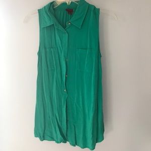 button up tank top