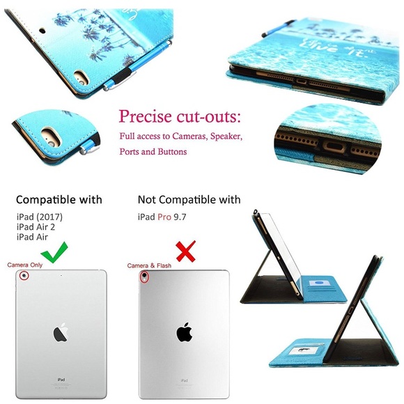 New iPad 2017 Case / iPad Air 2 Case - Picture 8 of 8