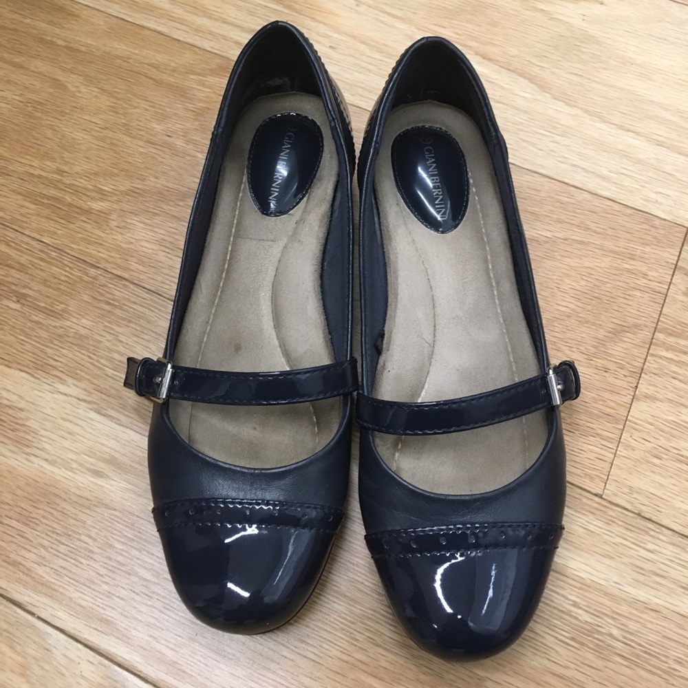 Giani Bernini Navy Blue Shoes