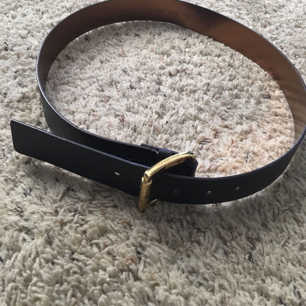 MICHAEL KORS never worn brown belt, gold buckle