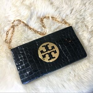 ✨FLASH SALE ✨GUC Tory Burch Black Clutch Leather