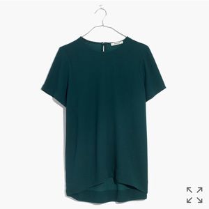 Madewell tailored tee (WHITE)