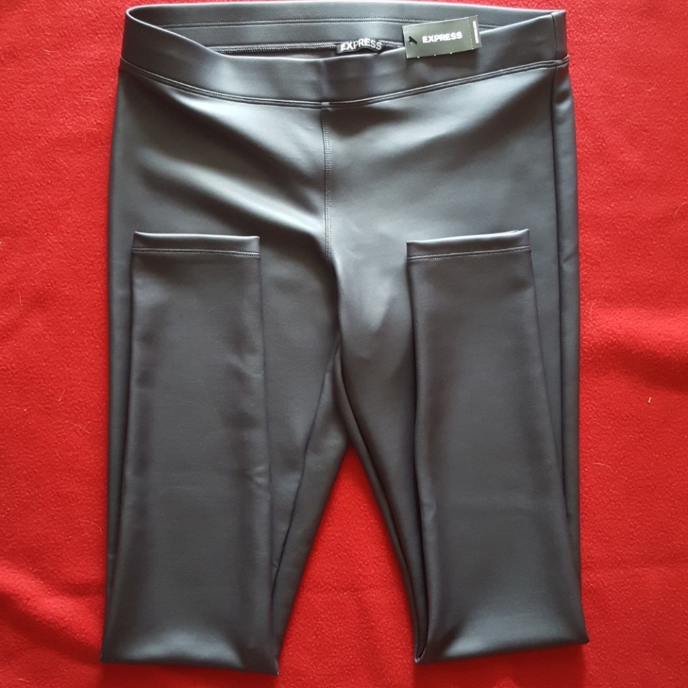 Express Faux Leather Leggings