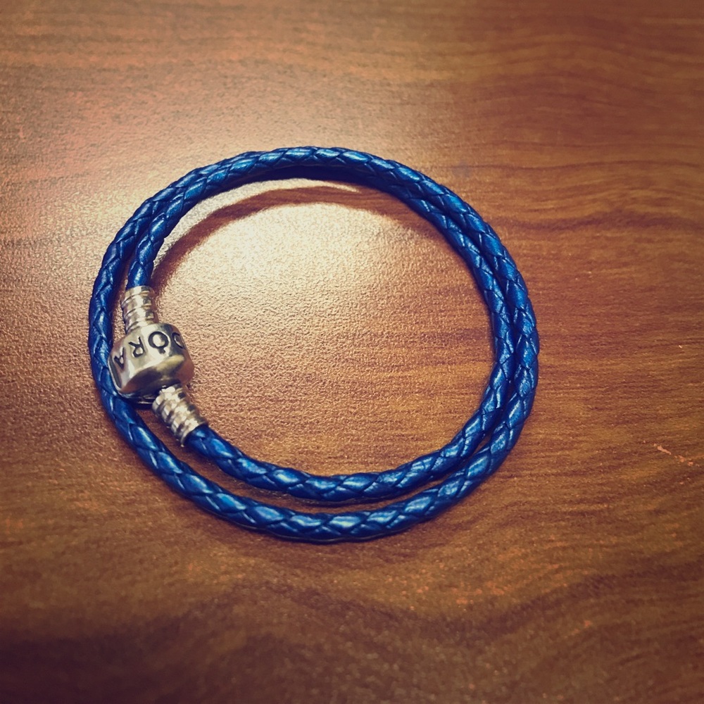 Pandora leather bracelet