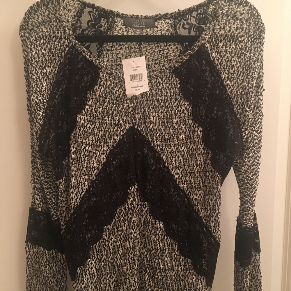New with Tags Saks Sweater