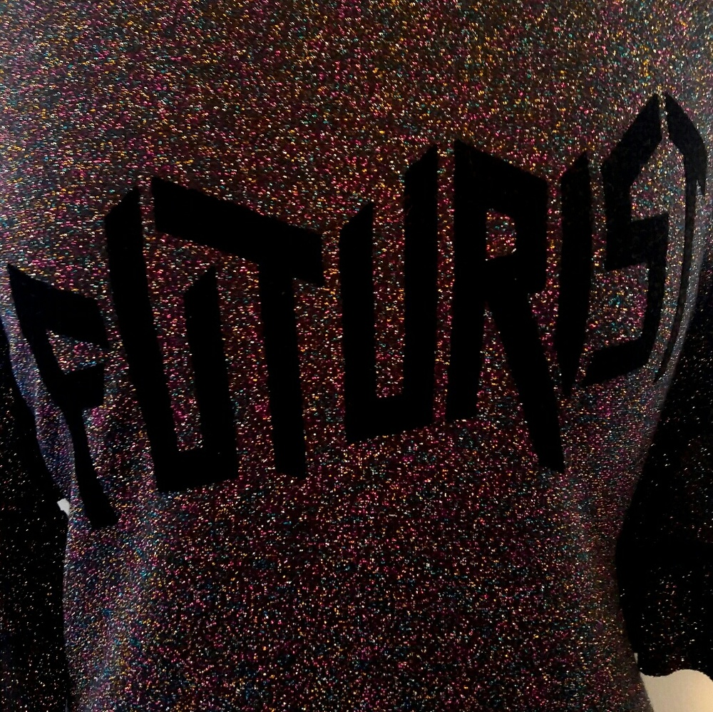 Rare Futurist Zara Sweater Dress Zara Sparkly Knit SOLD - Picture 4 of 8