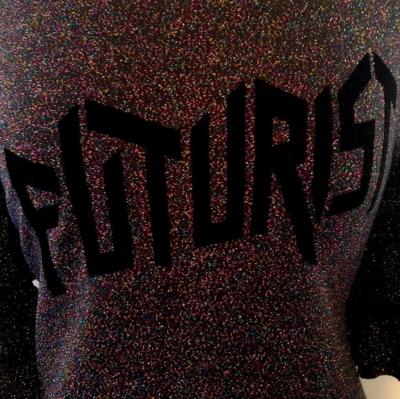 Rare Futurist Zara Sweater Dress Zara Sparkly Knit SOLD - Picture 4 of 8