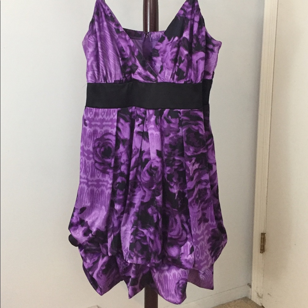 Purple fancy dress