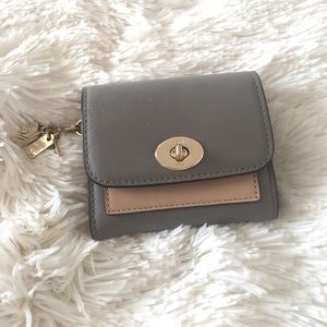 Coach Small Wallet with Golden Charms