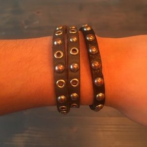 Madewell x Linea Pellea leather bracelets