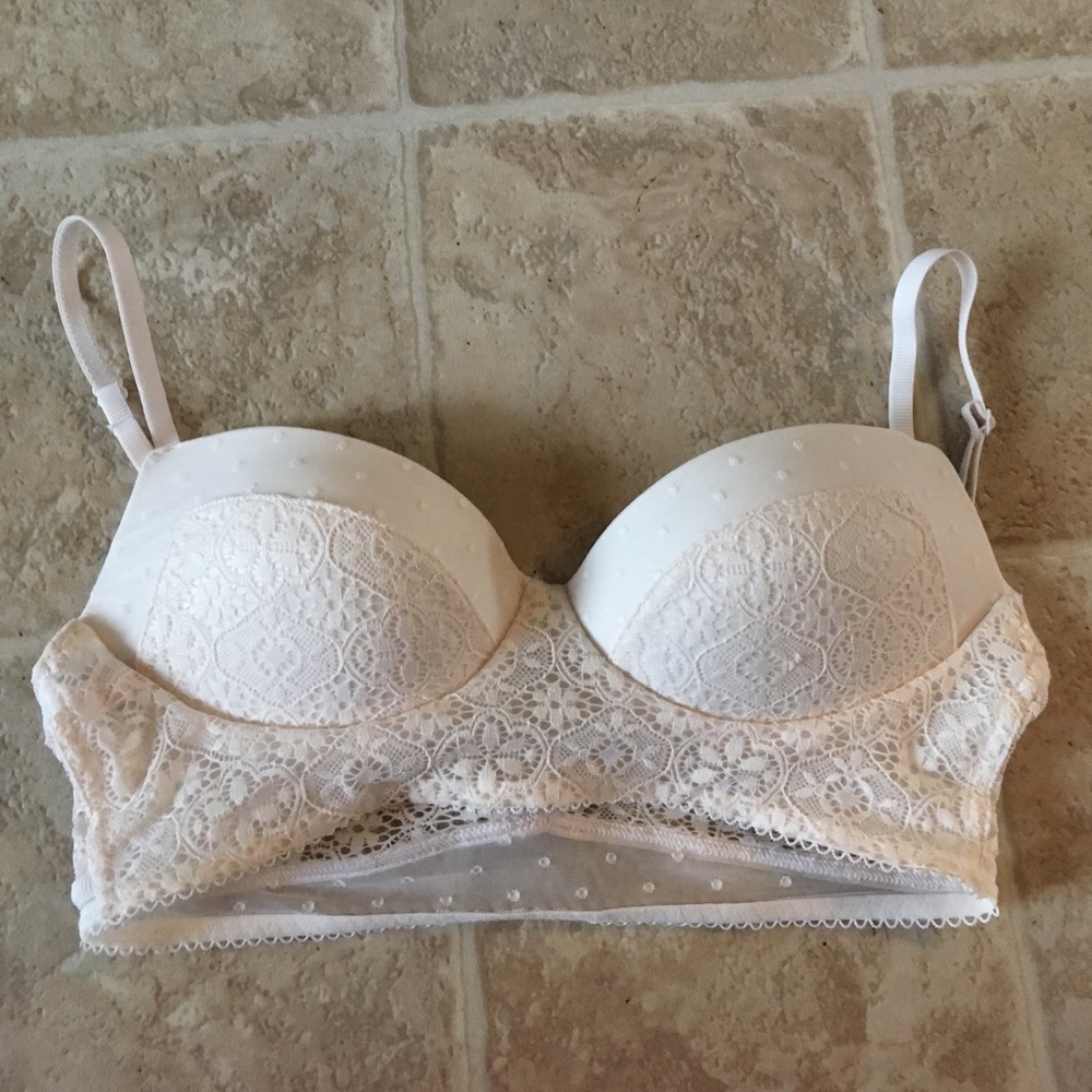 NWOT Victoria's Secret padded bralette bra top
