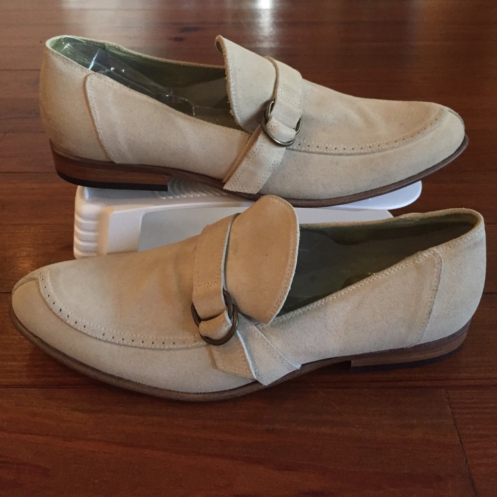 Vero Cuoio Men’s Loafers Tan Suede Sz. EU 42/ US 9