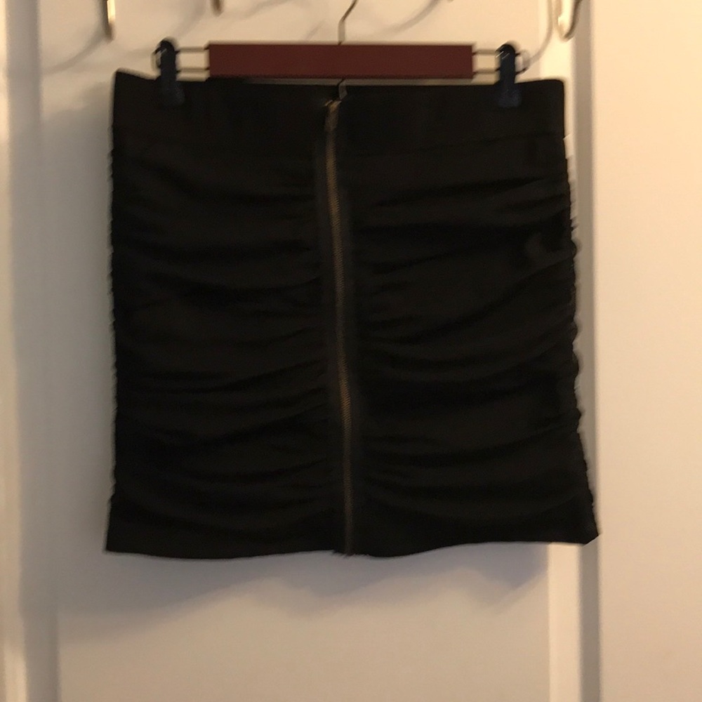 Forever21 black sexy tight mini skirt size large