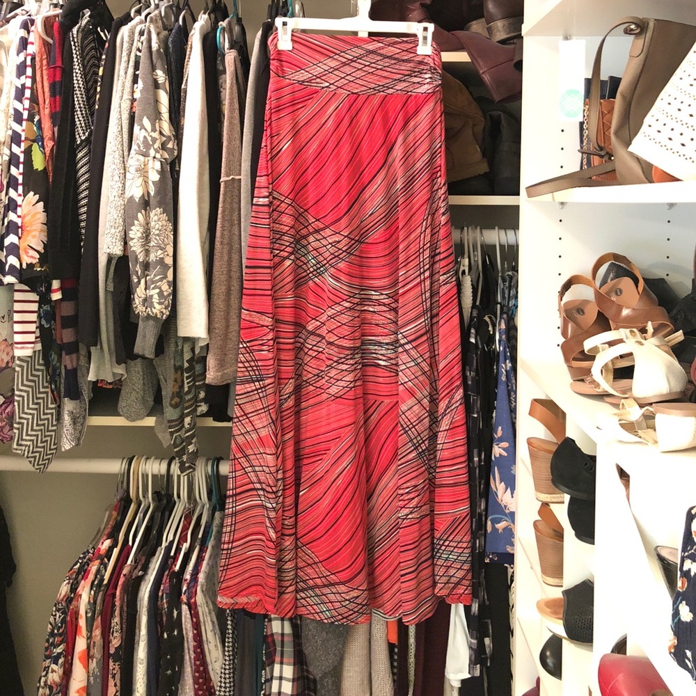 New size large maternity maxi skirt