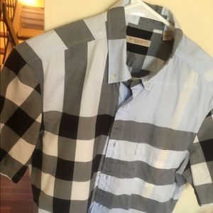 Authentic Burberry short sleeve shirt
