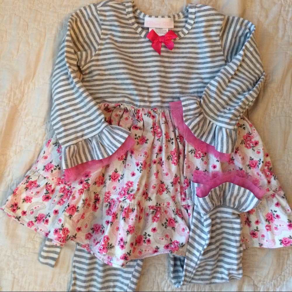 🌹 Floral two piece outfit 🌹