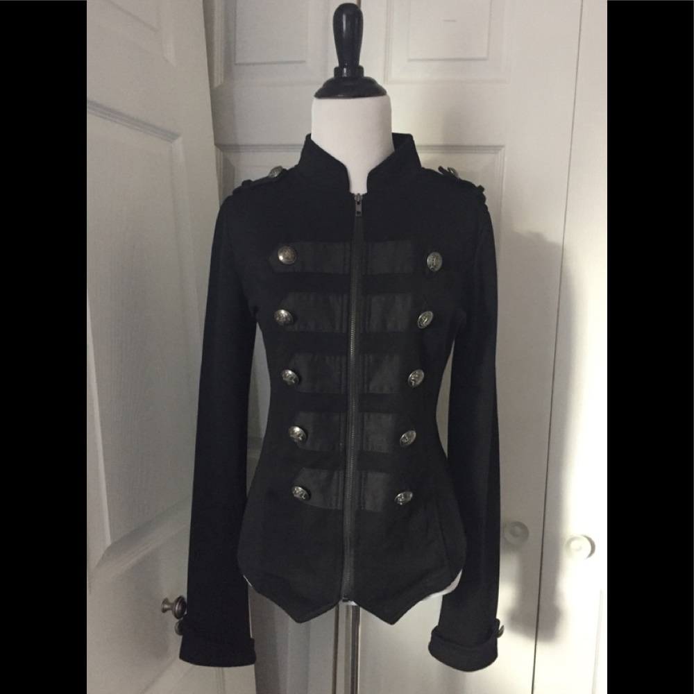 PattyBoutik Military style zip up Jacket