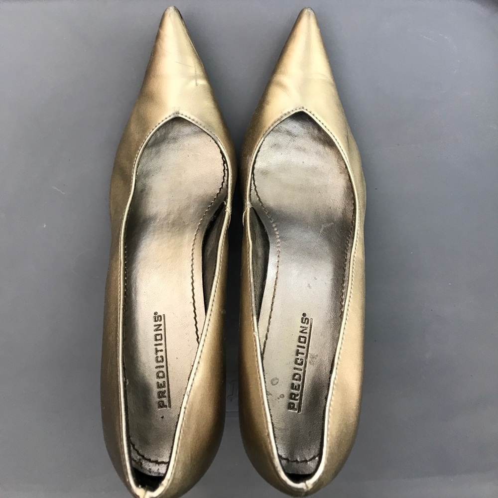 Gold heels