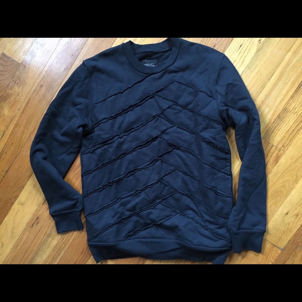 Black hide like sweatshirt
