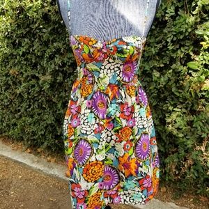 Moda International floral pleated dress