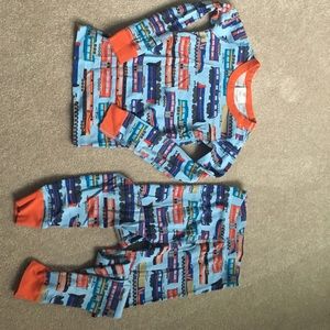 Hanna Andersson train pajamas