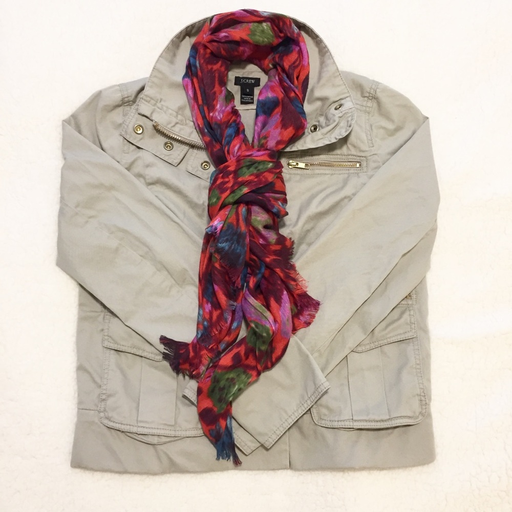 🍂 J. Crew // Khaki Jacket size Small