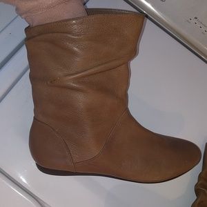 Aldo tan ankle boots
