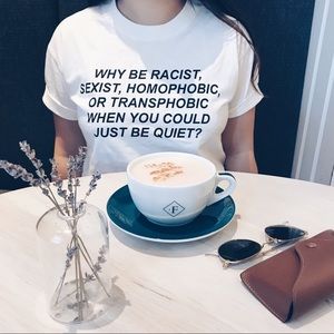FRANK OCEAN WHY BE RACIST PANORAMA TEE
