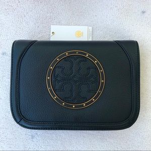 Tory Burch Stud Cross Body Bag Black