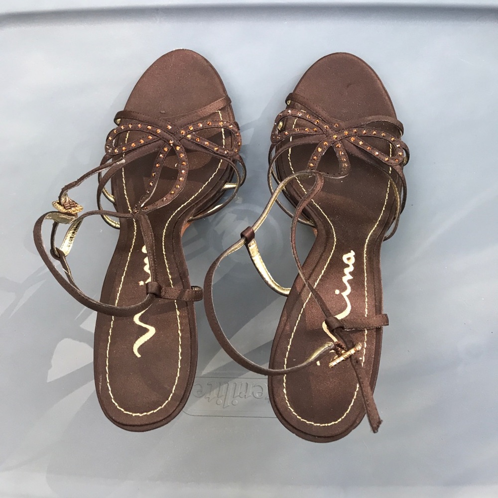 Brown heels