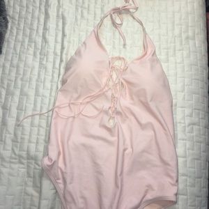 Baby pink XL one piece from American eagle
