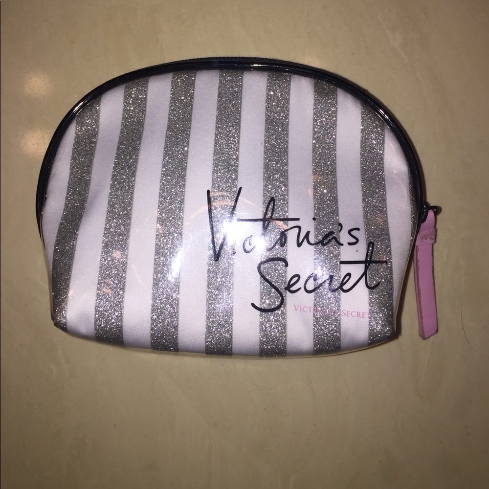 Victoria’s Secret Striped Makeup Bag