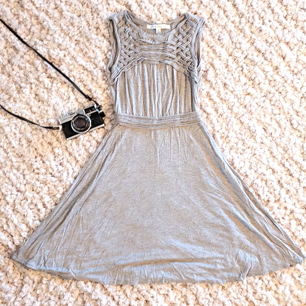 Grey tank dress