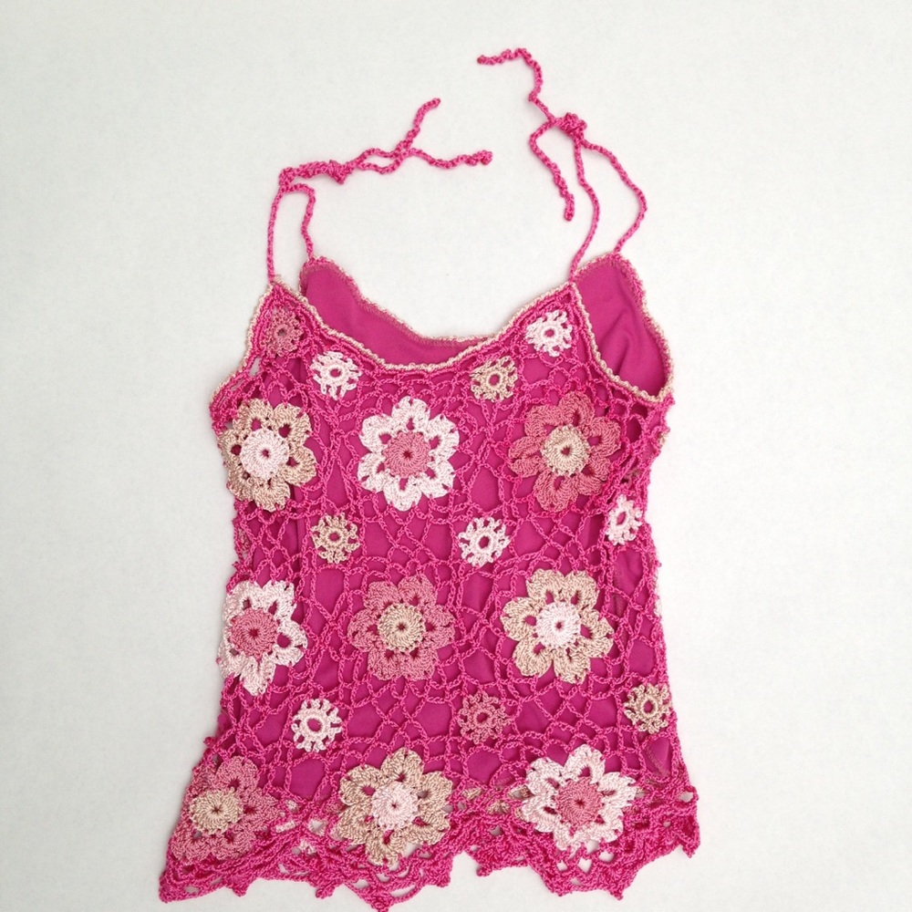 pink tank top - Picture 5 of 8