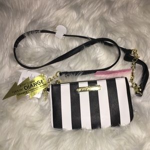 Betsey Johnson Charging Wristlet Crossbody
