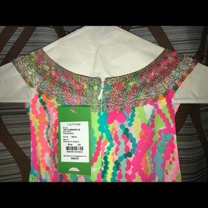 LILLY PULITZER NEW DRESS DRIPPING IN JEWELS NWT