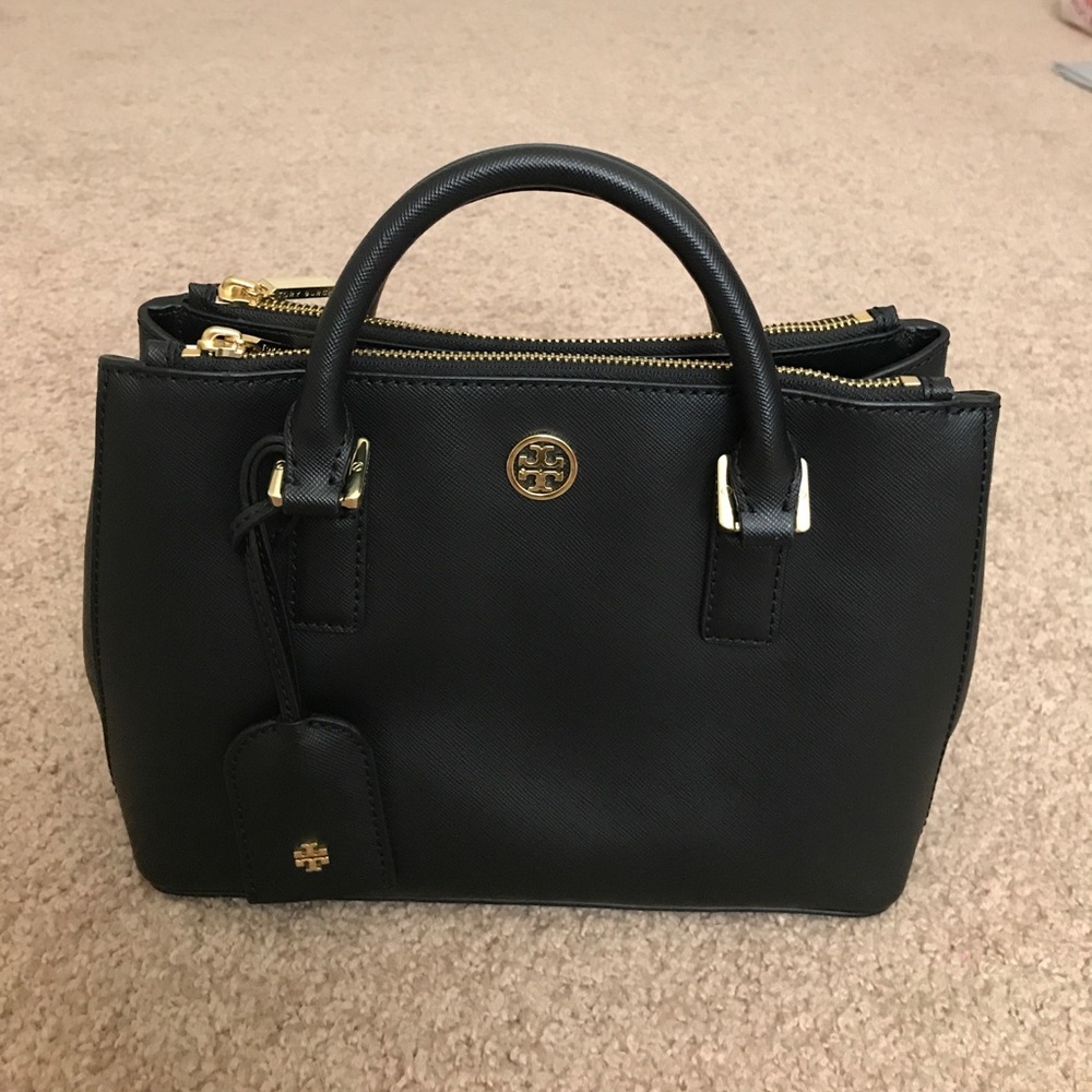 Tory Burch micro robinson satchel