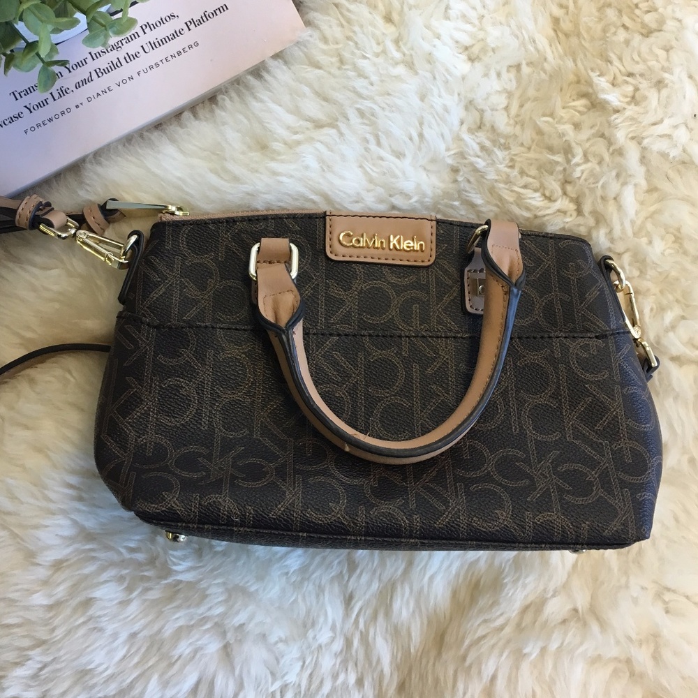 Brown Calvin Klein Crossbody Bag