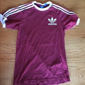 Adidas Maroon Tee