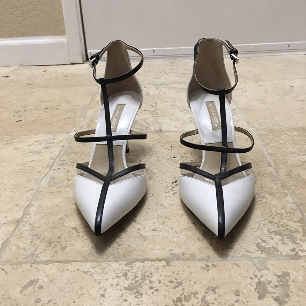 Tuxedo stilettos by Michael Kors, Size 8